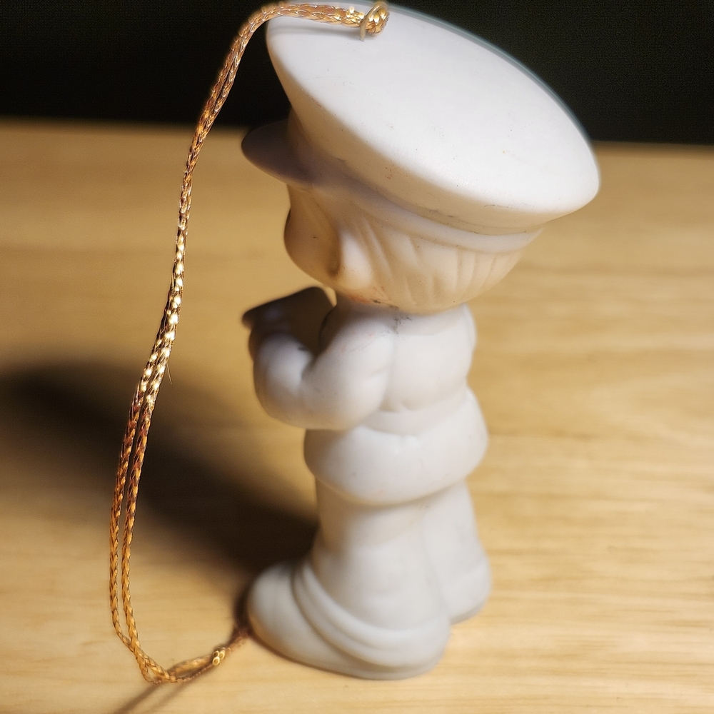 Enesco 1986 Precious Moments Police Officer Collectible Ornament - Picture 6 of 8
